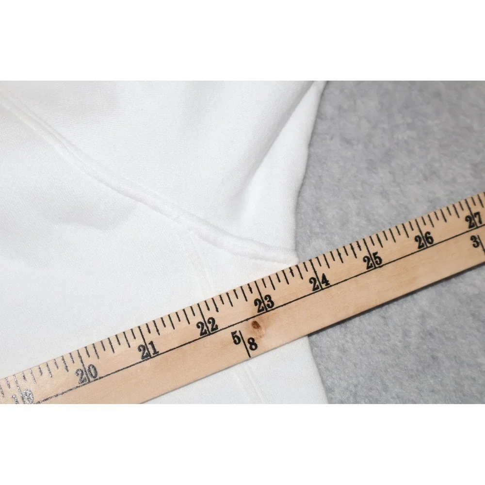 Nike Hoodie Mens Large White Bowerman Prototype Graphic Fleece Pullover - Picture 8 of 10